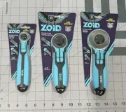 ZOID 28mm, 45mm, 60mm Rotary Cutters with Soft-Touch Handles Set of 3