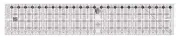 Creative Grids Quick Trim And Circle Ruler Two 4-1/2in x 24-1/2in CGRMT5
