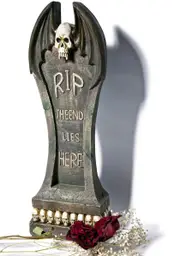 Morticia Gravediggers Tombstone