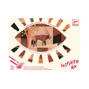 Djeco Inspired By Desert-Vassily Kandinsky-Sand Boards Kids Craft Kit 7y+