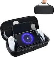 Iesooy Carrying Case for PlayStation Portal Remote Player: PS Portal Hard Travel Case Storage Bag, EVA Shockproof Case for PlayStation Portal Accessories