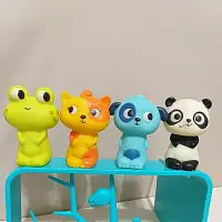 在飛比找蝦皮購物優惠-美國B.Toys 手指偶劇團 肚咕小組 感統玩具