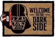 Star Wars Welcome to The Dark Side Darth Vader Brown Door Mat