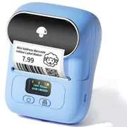 Bluetooth Portable Thermal Label Printer – Upgraded Barcode Maker for Products,Addresses,Small Businesses,Office & Home,Compatible with Phone,Tablet,PC,Mac