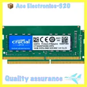 Crucial DDR4 32GB CL19 Kit 2666MHz 2x 16G SO-DIMM Dual Laptop CT16G4SFD8266 1.2V