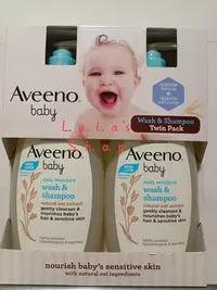 在飛比找Yahoo!奇摩拍賣優惠-好市多 AVEENO 艾惟諾 嬰兒天然燕麥沐浴洗髮露(532