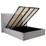 [Sleeping Giant] Chatsworth Lift Storage Bed Solana Silver