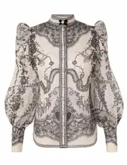 [ZIMMERMANN] Crush Body Shirt