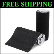 Reusable Adhesive Hook and Loop Tape - 6 Inch Width for Home and DIY Projects