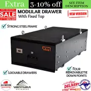 XTM Modular Drawer With Fixed Top Caravan Vehicle Storage Lockable Drawer Boxes