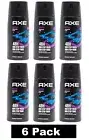 6 x AXE Deodorant Body Spray MARINE 48H Non Stop Fresh with Odour Protection NEW