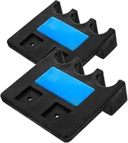 Abaodam Pool Cue Rest Stand 3 Holes Cue Stick Holder for Table Bar or Chair Chalk Holder Sturdy Stylish