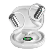 Open Ear Headphones Bluetooth V5.3 Wireless Earbuds with Earhooks with Digita...