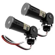 1X(2Pack,Dusk to Dawn/Day Night Sensor, Photoelectric Switch, Photo Cell Sensor,