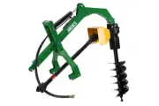 HAYES HYDRAULIC 3PL TRACTOR POST HOLE DIGGER WITH STANDARD 12" AUGER
