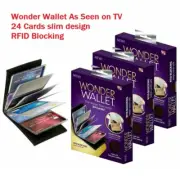 NEW Original Wonder Wallet Amazing Men Women Slim RFID Wallets As Seen on TV