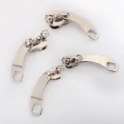 1pair Zipper Repair Kits Pull Metal Slider Zip Head DIY Bag Suitcase #5 #8 #10