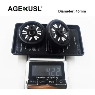 Agekusl 自行車易行輪Bike Easywheel 帶鈦螺栓 55/45mm 用於小布Brompton