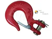 (25) 1/4“ Slip Hook with Latch Clevis Rigging Tow Winch Trailer Crain 0900122