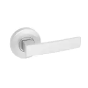Gainsborough G2 Series Satin Chrome Angular Passage Leverset Round Rosettes