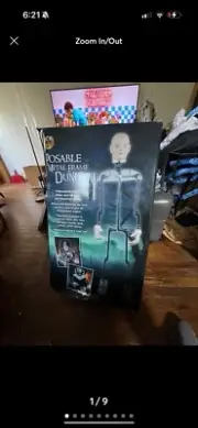 Poseable metal frame dummy spirit Halloween prop 2017 rare costume dummy