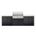 New Crossray Premium 4B Gas BBQ Outdoor Kitchen - TC4KP-11
