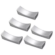 5 Pcs Stainless Steel Chopsticks Rest Holder,Knife Rest,Spoon Holder,Fork Rack,Tableware Stand,Tabl Silver