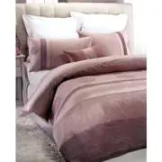 3 Pce Medallion Mauve Quilt Cover Set