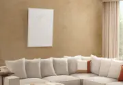 WHITE LEAVES Wall Art