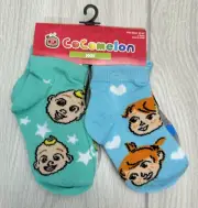 Cocomelon Socks Toddler Size 2T-4T - 6 Pairs NEW