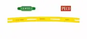 BNIB OO Gauge TRACKSETTA OOT60 Template 60" Radius - Track Laying Tool