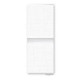 RHODIA Stapled Pad 筆記本/ A5/ 白/ Squared eslite誠品