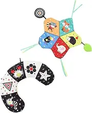 Parent-Child Interactive Pillow Tummy Time Toy Educational Plaything for Newborns
