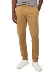 Dockers Mens NWT Smart 360 Tech Tapered Fit Pants ermine tan 36x30