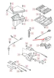 AUDI Q5 8R DPF Exhaust Pressure Sensor 059906051C 2.0 TDI NEW GENUINE