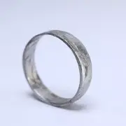Meteorite Ring,SIZE(US 7 ),Muonionalusta meteorite carved ring AB184