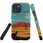 For iPhone 15 Plus Case, Shielding Cover, Ayers Rock