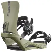 Salomon Rhythm Oil Green Unisex 2024 Snowboard Bindings