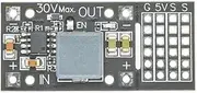 3pcs DC 7V-30V to 5V Step-Down Module Servo Power Driver Board 6 Channel Power Supply Module for Li-ion Lithium Battery Cell(A)