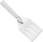 Rada Cutlery Metal Grill Spatula –Stainless Steel Face and Aluminum Handle Made in USA, 10-1/8 Inches