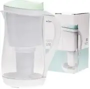 Ecobud Gentoo Plastic Water Filter Jug Aqua & White 1.5L