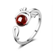 3PCS Copper Women Fashion Jewelry Antler Open Ring Size Adjustable Ring