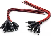 DC 12V 5A Power Supply Adapter for CCTV Security Camera 1 to 8 Splitter