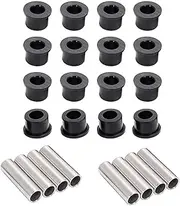 MagiDeal 24Pcs ATV A-arm Bushing Set ATV Replacement Kit Easy to Install Suspension Sleeves ATV Accessories for Sportrax400 99-08