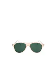 geometric sunglasses 51 Green