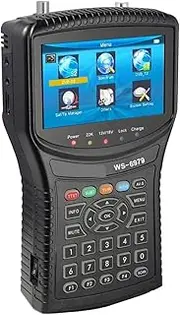 Satellite Receiver WS-6979 DVB-S2 & DVB-T2 Combo Satellite Finder & Terrestrial Finder for Remote Reception Systems Antennas