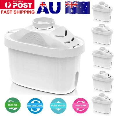 6PCS For BRITA Maxtra+ Plus Water Filter Jug Replacement Cartridges Refills AU