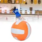 LED Glow In The Dark Volleyball Rubber LED Vibration Nightime Light Up FT