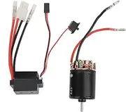 Universal 17T 540 Brushed Motor 320A Brushed ESC Set High Performance RC Car Accessories for Axial scx10 1/10 RC Car Black Metal