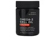 Sports Research, Antarctic Krill Oil with Astaxanthin, Softgels